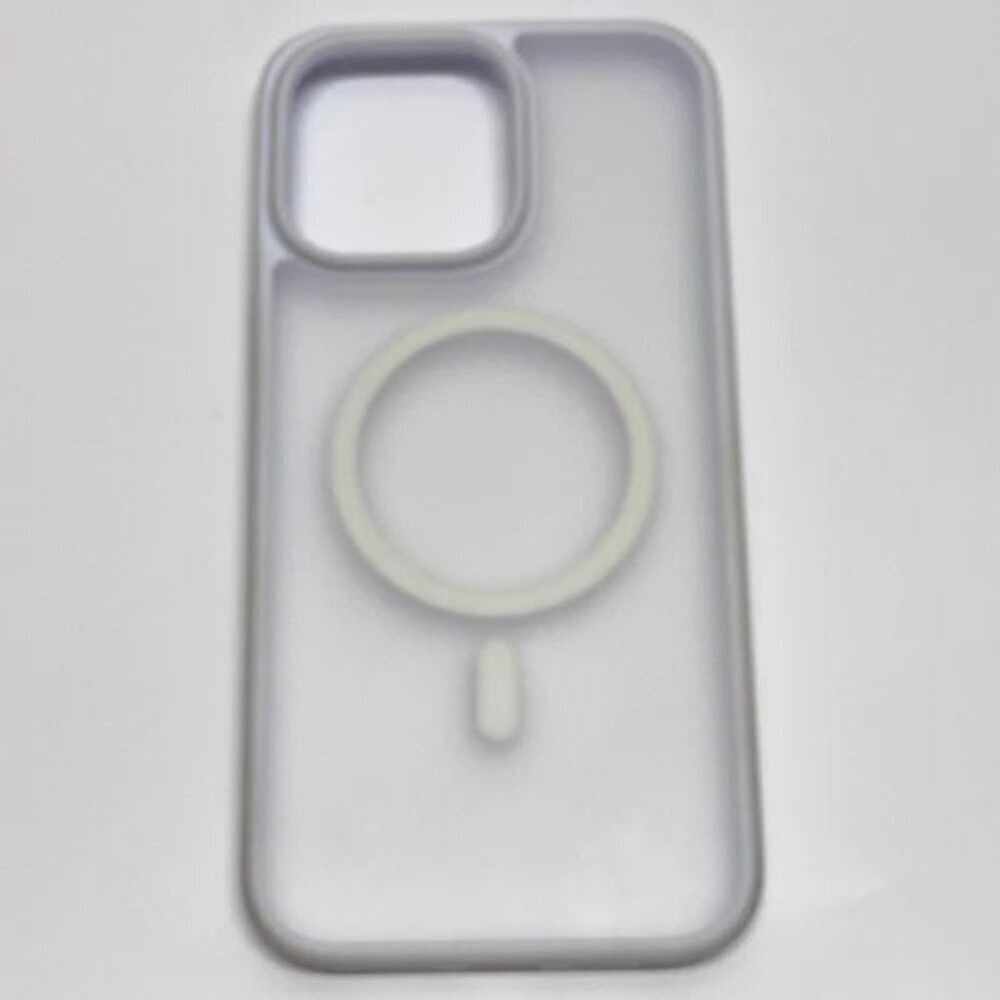 Black & Decker‎ iphone 14 Pro Max Phone Case White Frosted Shockproof Mag Safe